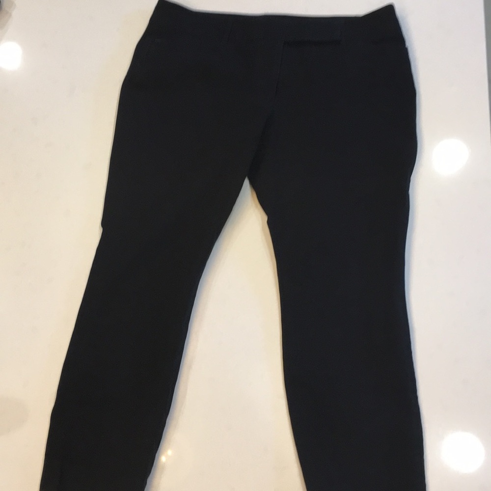 WHBM black pants 8R Ankle